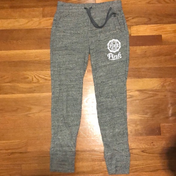 PINK Victoria's Secret Pants - Women’s Pink lounge pants in gray